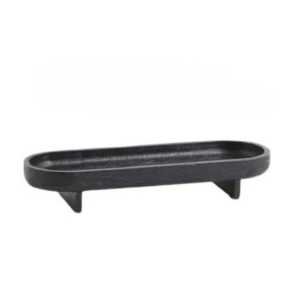 Black Rounded Bowl