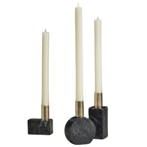 Marble Candle or Taper Holders