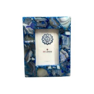 Blue Agate Photo frame