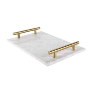 HighFree White Marble Stone Tray