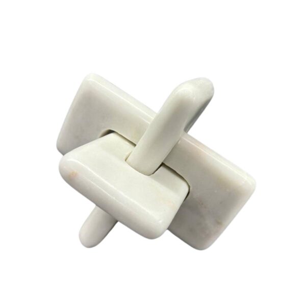 Travertine Squared Knot Chain
