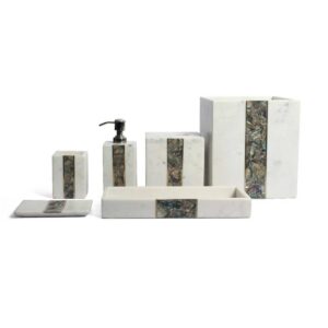 Fluted Bathroom Set - Design 2