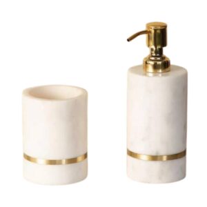 Fluted Bathroom Set - Design 8
